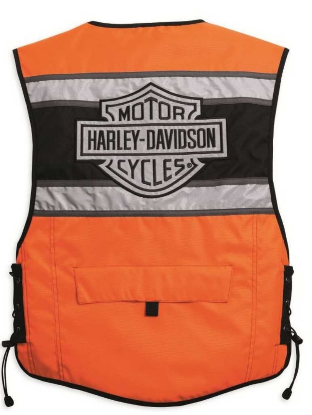 🛑This is a Harley-Davidson Men's High-Visibility Riding Vest! Sz S-L🏍
